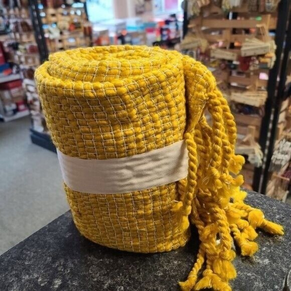 Opalhouse Jungalow 50 X 60" Waffle Weave Afghan Throw with Fringe - Picture 3 of 5